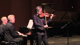 Frank Almond performs with recovered violin [upl. by Alien]