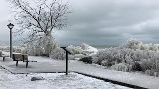 Extreme cold weather blankets parts of Canada [upl. by Nooj]