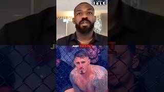 🔥Jon Jones SHUTSDOWN Tom Aspinall Fight❌ [upl. by Anuaik]