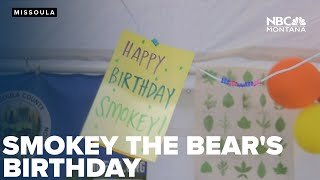 Smokey Bear celebrates 80th birthday at Western Montana Fair [upl. by Dagney]