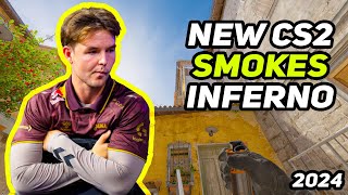 CS2 Inferno  30 Inferno Smokes You Must Know In 2024 [upl. by Kcirdderf]