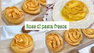 Se vuoi stupire i tuoi ospiti prepara questa deliziosa pasta fatta in casaRose di pasta ripiena [upl. by Neelhtakyram]