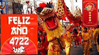 AÑO NUEVO CHINO 4722 año 2024 en Occidente explicación Desfile Año Nuevo Chino en Madrid 2017 [upl. by Urina77]