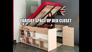 Parisot Space Up Bed Closet [upl. by Avle]