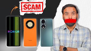 Honor Smartphones SCAM  Green Line Issue  Service Experience Honor x9b 5G amp 90 [upl. by Winfrid]