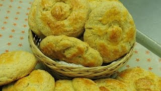 Bisquets de jocoque RecetasdeLuzMa [upl. by Lenahtan]