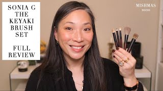 Sonia G  NEW Keyaki Brush Set  Full Review mishmas2020 [upl. by Yann]