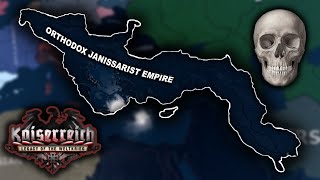 HOI4 Kaiserreich Serbia To Ottoman Empire Timelapse 💀 [upl. by Maillij137]