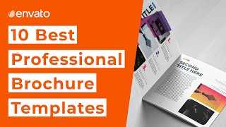 10 Best Professional Brochure Templates 2020 [upl. by Yaluz641]