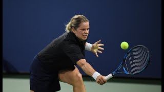 Kim Clijsters vs Ekaterina Alexandrova  US Open 2020 Round 1 [upl. by Atteuqihc]