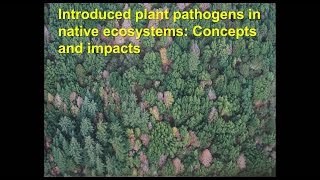 Introduced plant pathogens in native ecosystems Concepts and impacts [upl. by Duj994]