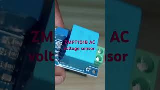 electronics arduino ZMPT101B AC voltage sensor [upl. by Ainar]