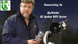 Demonstrating the Sky Watcher AZ SynScan GOTO System [upl. by Ramah475]