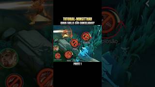 Tutorial Minsitthar Mobile Legends  Cancelando Skills mobilelegends [upl. by Lertram264]