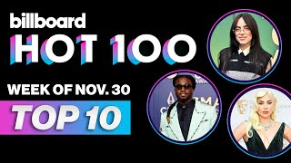 Billboard Hot 100 Top 10 Countdown For November 30 2024  Billboard News [upl. by Atikaj]