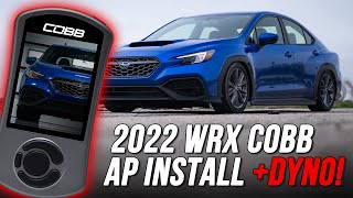 COBB Accessport 2022 WRX  Everything you need to know [upl. by Moonier]