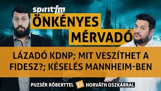 Lázadó KDNP Mit veszíthet a Fidesz Megkéselték az AfD politikusát  ÖnkényesMérvadó2024669 [upl. by Ylenaj247]