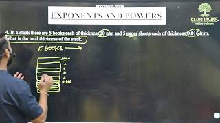 Chapter 10 Exponents and Powers class 8th Exercise 102 ncert Maths By Pankaj Rai Sir [upl. by Andy]