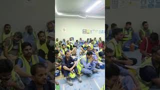 Shapoorji pallan ji LLC safety meeting Dubai [upl. by Allerbag]