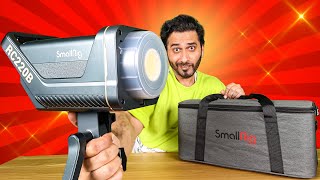 SmallRig RC 220B BiColor LED Video Light 2700K6500K Review  Born Creator [upl. by Anneuq]