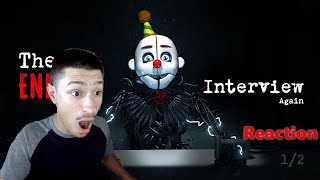 Swaggys Here Reaction to An Interview with Ennard Again 12 [upl. by Iatnohs]