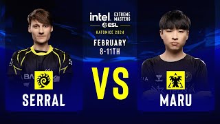 Serral vs Maru  IEM SC2 Katowice 2024  Grand Final [upl. by Eessej842]