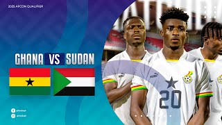 GHANA vs SUDAN 2025 AFCON QUALIFIER Accra Sports Stadium [upl. by Heller]