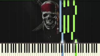 Pirates of the Caribbean  Piano Tutorial Easy [upl. by Trauner]