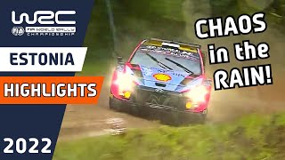 WRC Rally Highlights  WRC Rally Estonia 2022  Friday Afternoon [upl. by Haem]