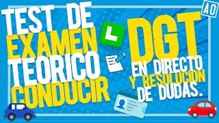 🔴 Preguntas TRAMPA DGT  DIRECTO ¿Acertarías estas preguntas del examen teórico de conducir B [upl. by Llennhoj465]