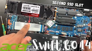 Acer Swift Go 14 2nd SSD Slot [upl. by Yelknirb539]