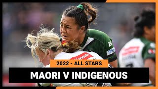 NRL All Stars 2022  Maori v Indigenous  Full Match Replay  NRLW [upl. by Huntley515]