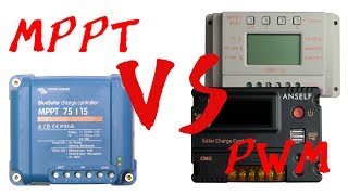 MPPT VS PWM  Solar Charge Controller [upl. by Osbert]