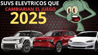 ¡LOS SUVS ELÉCTRICOS QUE ROMPERÁN TODOS LOS ESQUEMAS EN 2025 [upl. by Lamori]