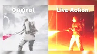 ATTACK ON TITAN The Final Season OP Live Action ver Comparison [upl. by Rodge]