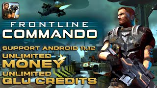 FRONTLINE COMMANDO V302 MOD APKㅣSUPPORT ANDROID 1112ㅣUNLIMITED MONEYㅣULTRA WIDE SCREEN SUPPORT [upl. by Rosina]