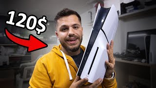 اشتريت جهاز PS5 SLIM عطلان بي 120  هل اقدر اصلحو ويرجع يشتغل ؟ [upl. by Bernadina875]