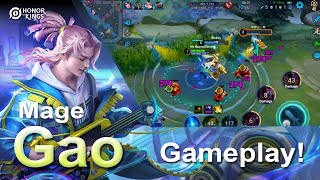 Gao Dangerous Match Win Gameplay Honor of Kings [upl. by Barr]