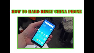 How to Reformat China phonePaano reformat ng China phone [upl. by Nylhsa643]