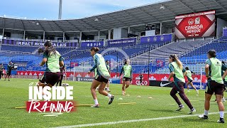 Listas para Canadá Inside Entrenamiento en el estadio [upl. by Mcgruter]