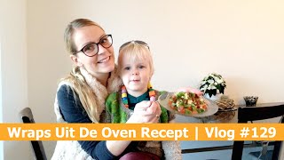 Wraps Uit De Oven Recept  Bellinga Vlog 129 [upl. by Nauqan962]