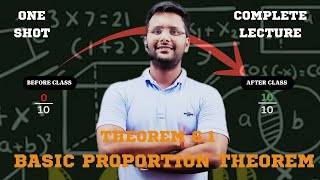 BPT theorem class 10  thales theorem class 10  class 10 maths 61 thales theorem  thales theorem [upl. by Lucine563]