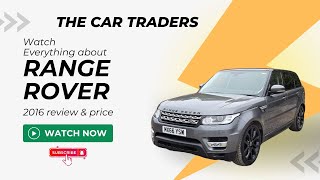 review of 2016 Land Rover Range Rover Sport 30 SD V6 HSE Auto 4WD Euro 6 ss 5dr [upl. by Ydnar]