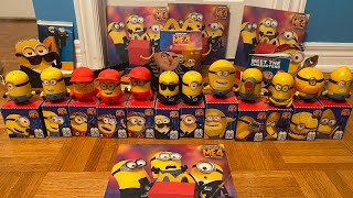 Despicable Me 4 Happy Meal Toys Unboxing [upl. by Hcurab]