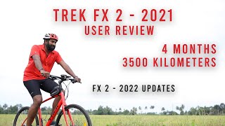 TREK FX 2  2021 USER REVIEW MALAYALAM AFTER RIDING 3500 KMS [upl. by Dottie]