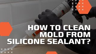 Remove and banish the Mold from Your Silicone Sealant [upl. by Slifka904]