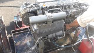 Yanmar 6LY2 440HP Complete Marine Diesel Engine [upl. by Adnorrahs]