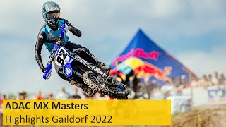 Valentin Guillod auf der Überholspur  Alle Highlights aus Gaildorf  ADAC MX Masters 2022 [upl. by Bremer]