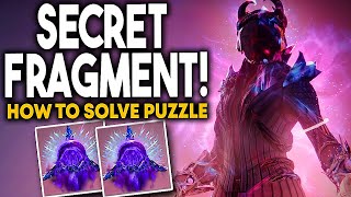 Destiny 2 DIVIDED PRISMATIC KEY PUZZLE  How To Get Secret Prismatic Fragment [upl. by Beach399]