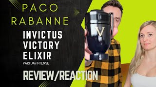 Invictus Victory Elixir Parfum Intense Paco Rabanne Quick Review Reaction [upl. by Malcom841]